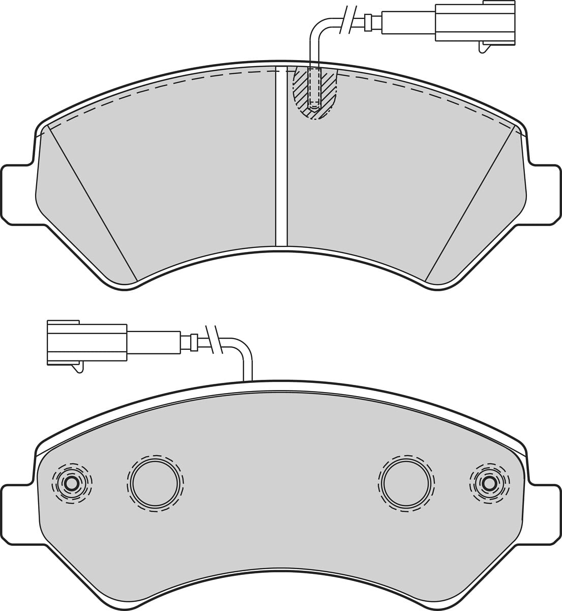Jogo de 4 pastilhas de travão VALEO ref. 302662